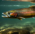 Rainbow trout (Onchorynchus mykiss) (marine water)